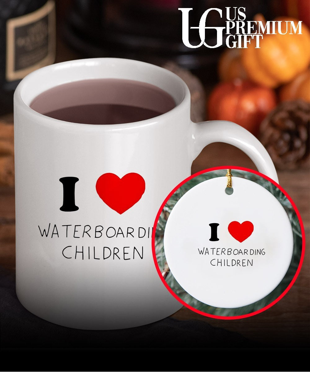 I love waterboarding children shirt Unisex