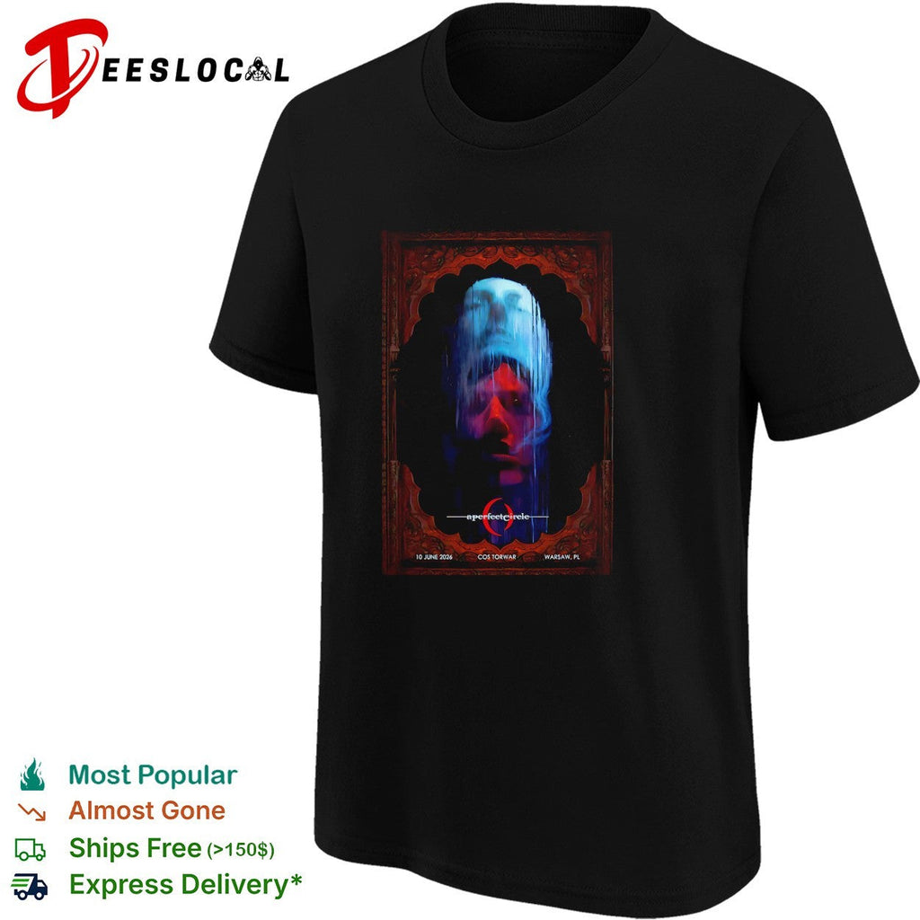 A Perfect Circle Warsaw Poland June 10 2026 concert poster shirt Unisex