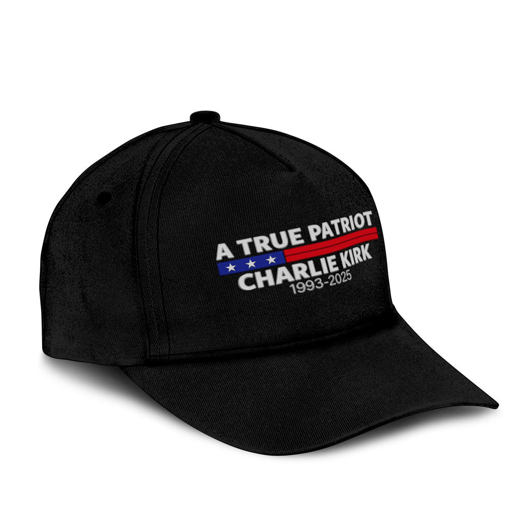 A True Patriot Charlie Kirk 1993 2025 Hat Unisex