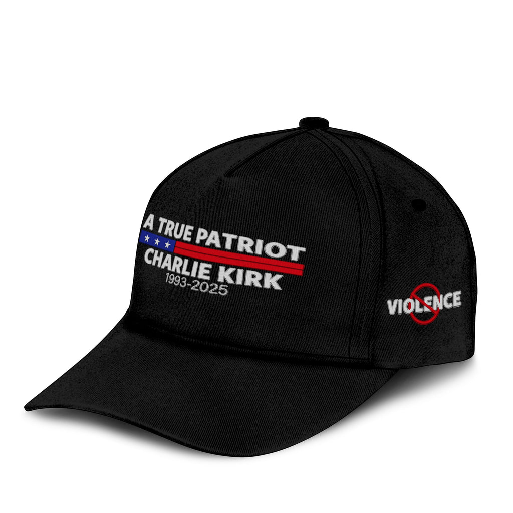 A True Patriot Charlie Kirk 1993 2025 Hat Unisex