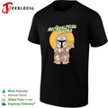 A cat bounty hunter and his frog foundling Meowdalorian and Kroku shirt Unisex