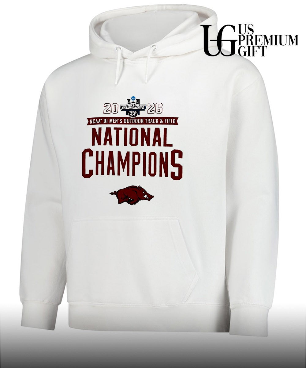 Arkansas Razorbacks 2026 NCAA Men’s Outdoor Track & Field National Champions Unisex