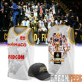 AS Monaco Basket 2026 Betclic Élite Champions Two-Sided Graphic Jersey Unisex