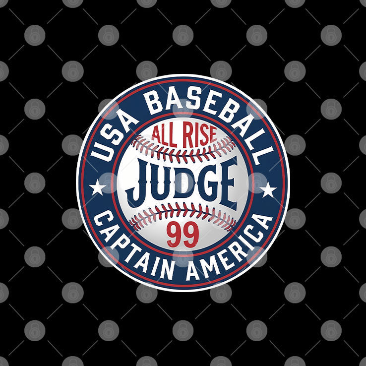 Aaron Judge Captain America USA Baseball T Shirt Unisex