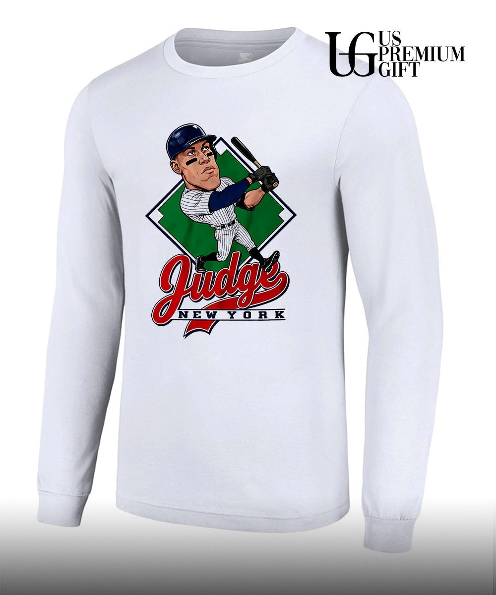 Aaron Judge New York Yankees Baseball player Judge New York caricature shirt Unisex