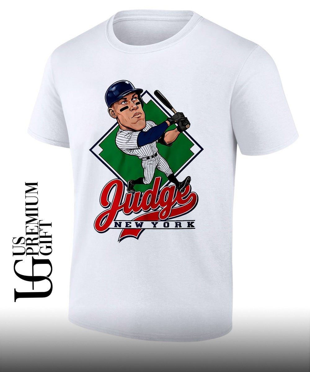 Aaron Judge New York Yankees Baseball player Judge New York caricature shirt Unisex