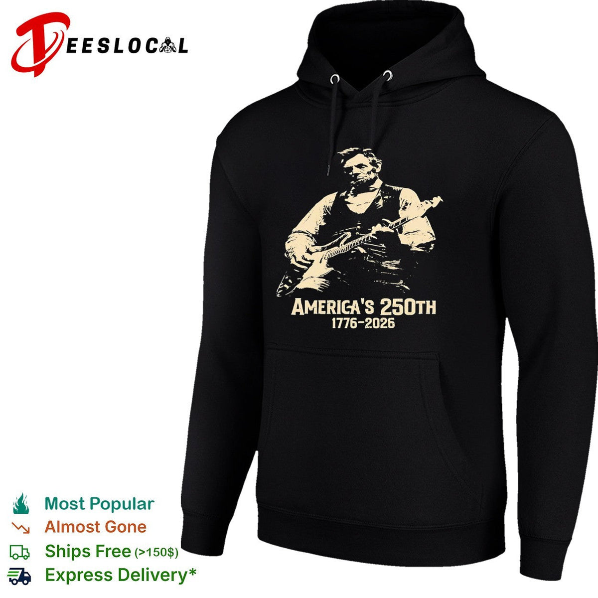 Abraham Lincoln America’s 250th 1776 2026 shirt Unisex
