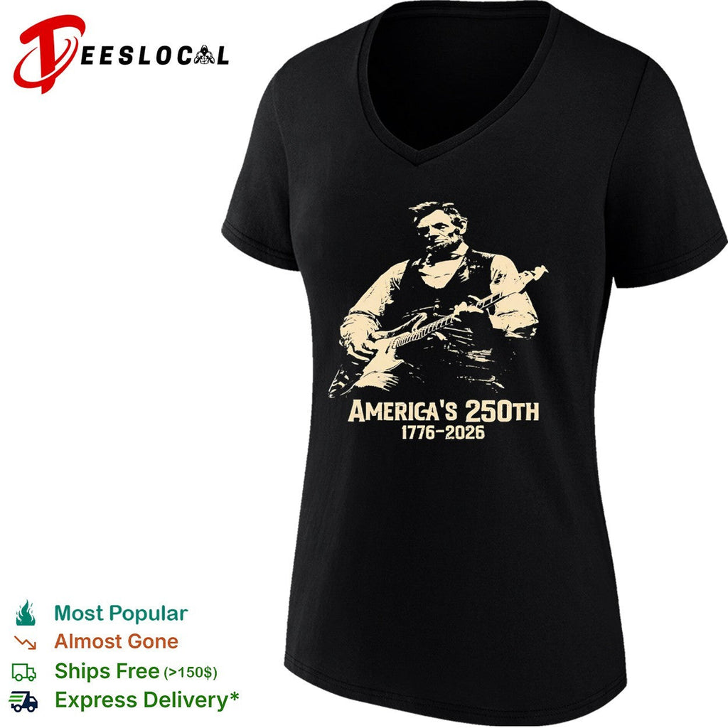 Abraham Lincoln America’s 250th 1776 2026 shirt Unisex