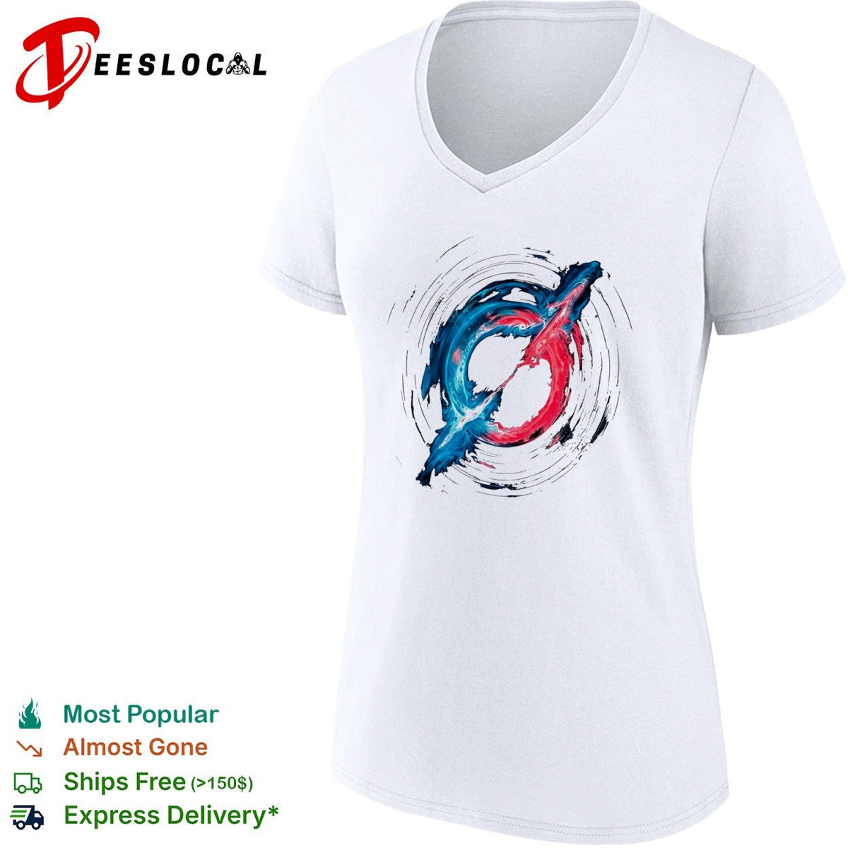 Abstract Plasma Ring Nebula Fusion Shirt Unisex