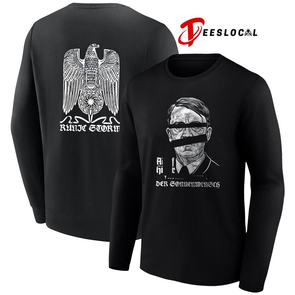 Adolf Hitler Der Sonnenmensch portrait graphic shirt Unisex
