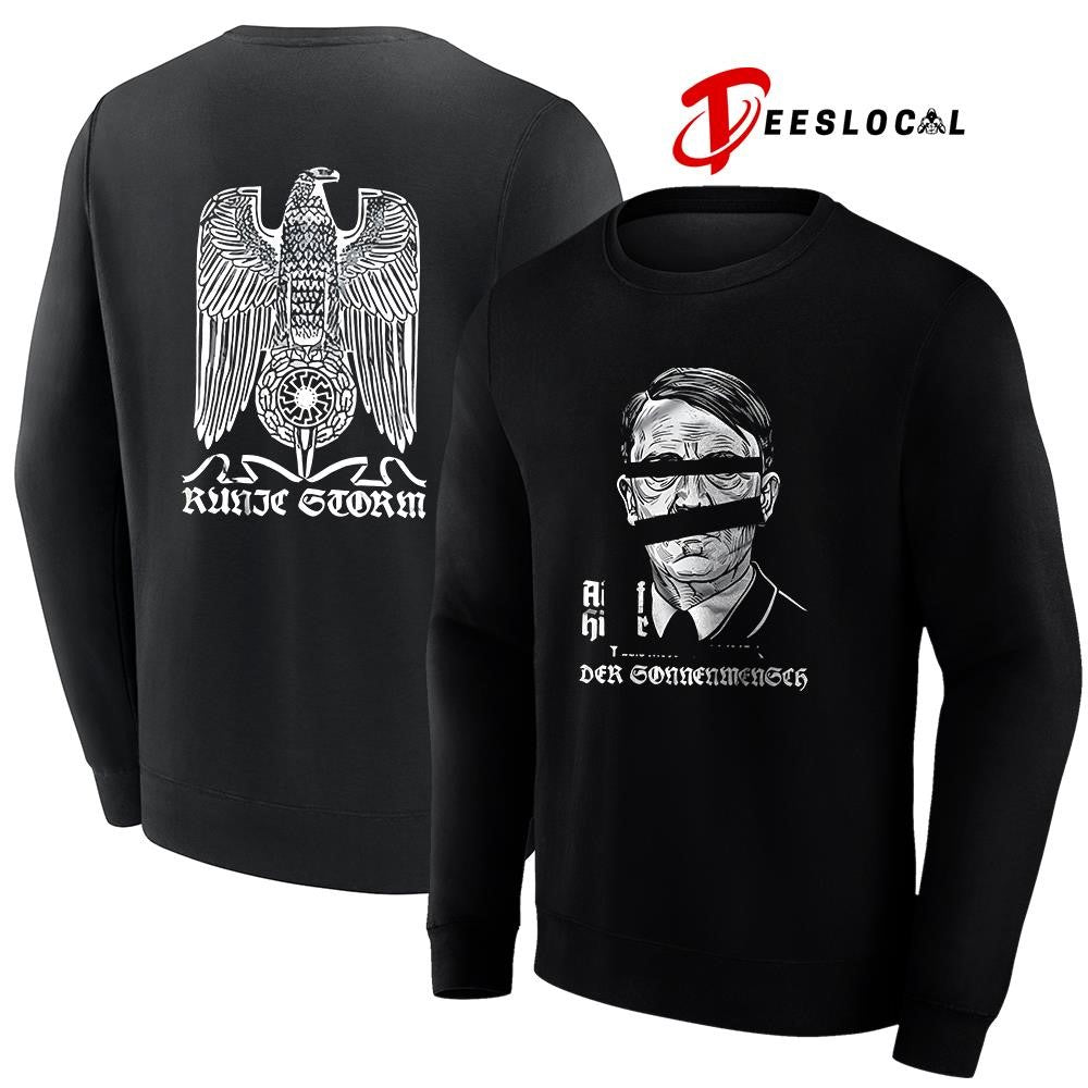 Adolf Hitler Der Sonnenmensch portrait graphic shirt Unisex