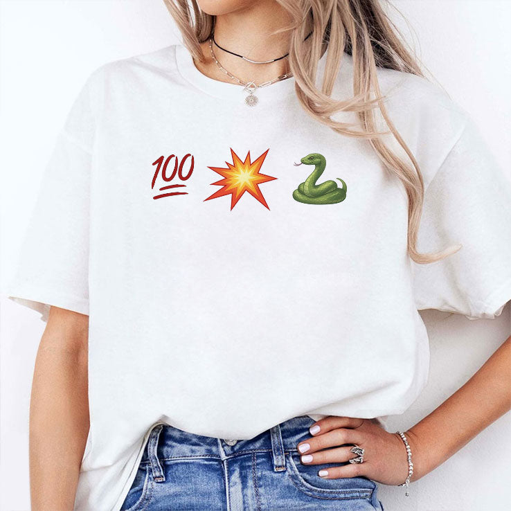 A’ja Wilson’s 100 Boom Snake Emoji Shirt Unisex