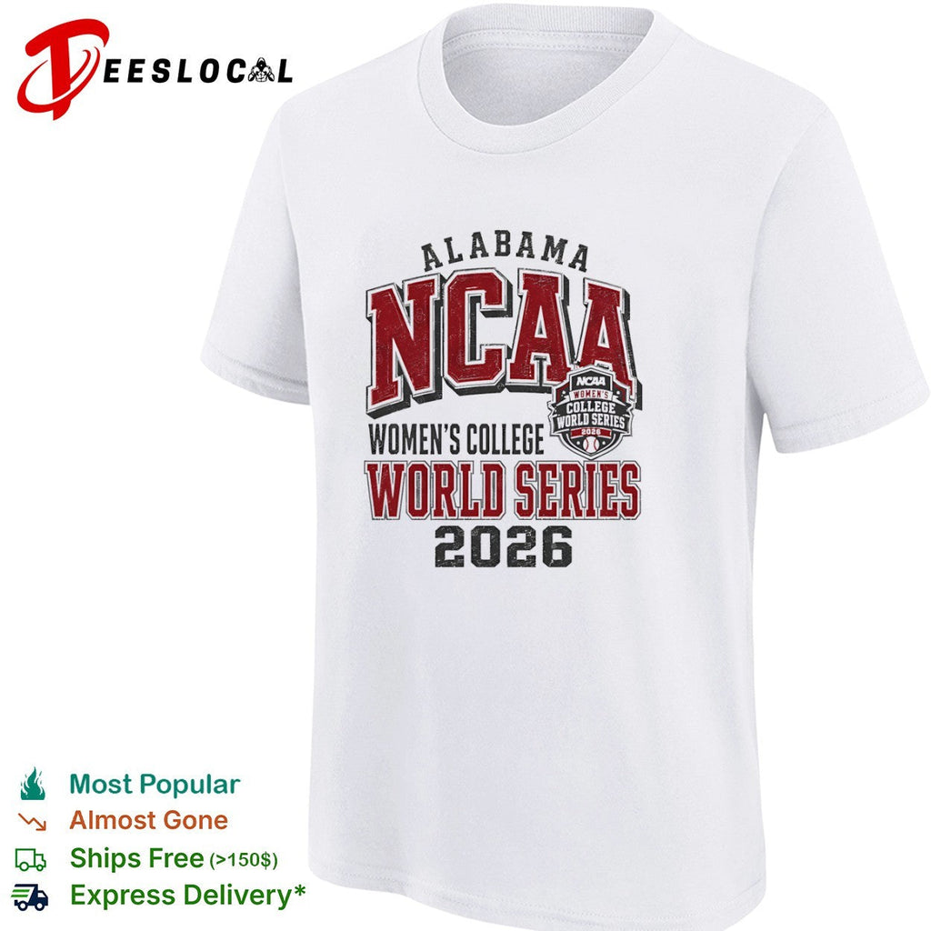 Alabama NCAA Women’s College World Series 2026 Softball Champions shirt Unisex