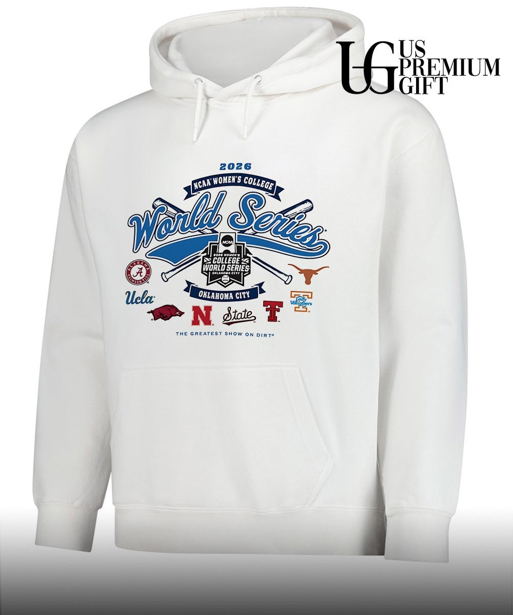 Alabama UCLA Arkansas Nebraska State Texas Tech Tennessee NCAA Women’s College World Series shirt