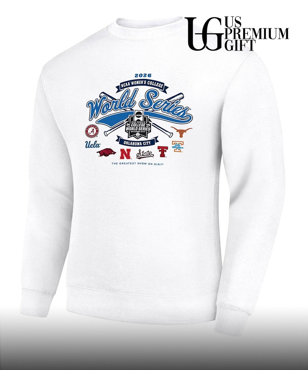 Alabama UCLA Arkansas Nebraska State Texas Tech Tennessee NCAA Women’s College World Series shirt