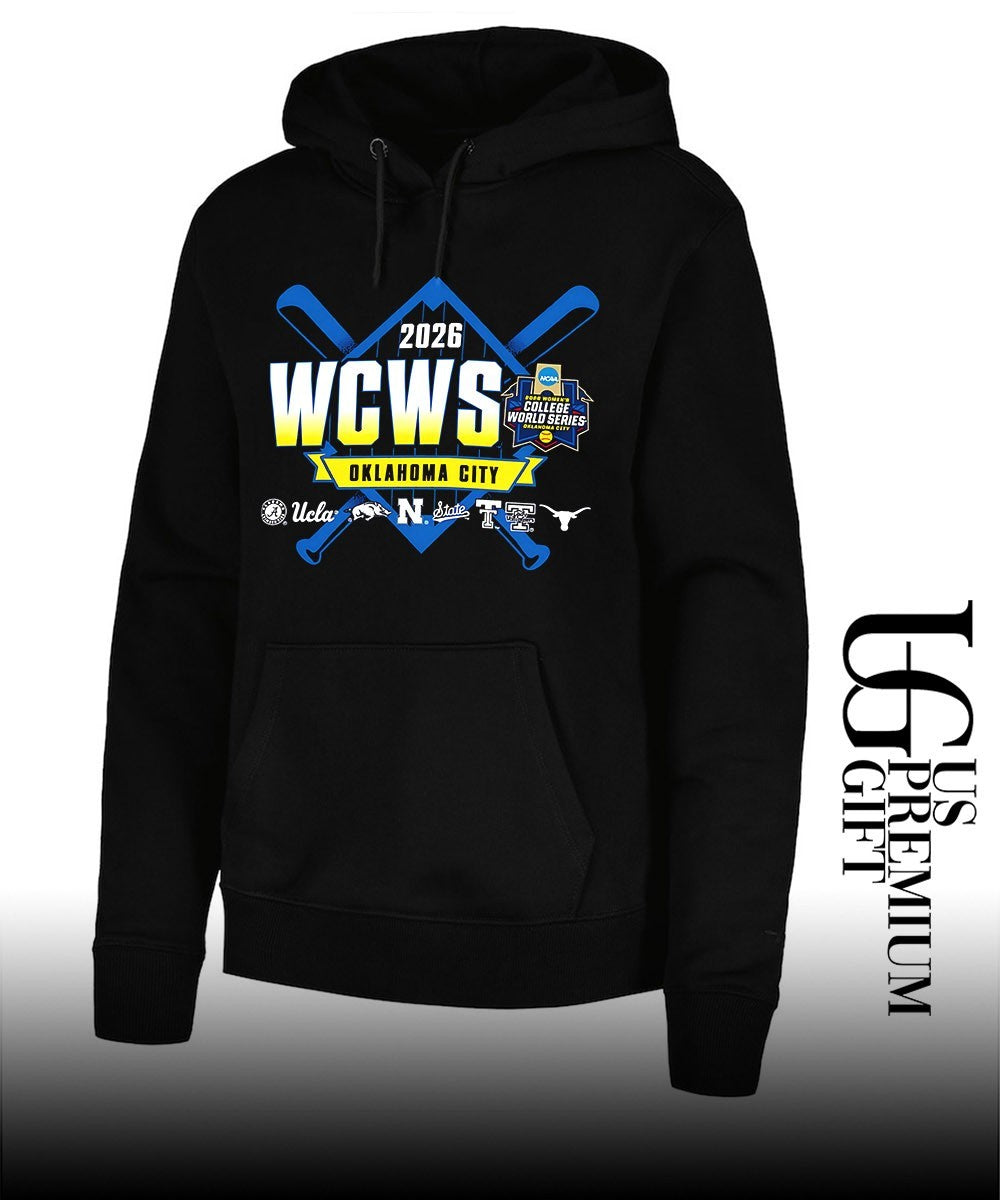 Alabama UCLA Arkansas Northwestern Nc State Tennessee Texas 2026 WCWS Oklahoma City shirt Unisex