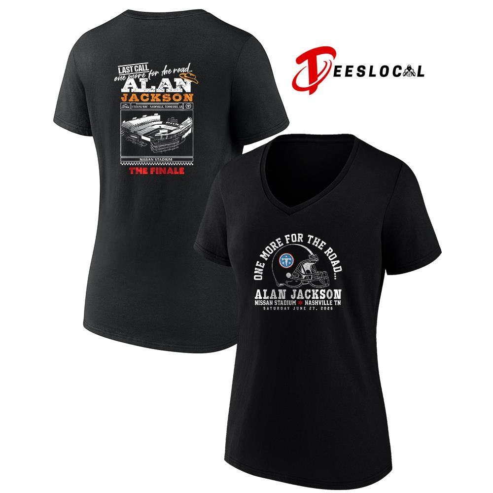 Alan Jackson Last call one more for the road Nissan stadium the Finale shirt Unisex