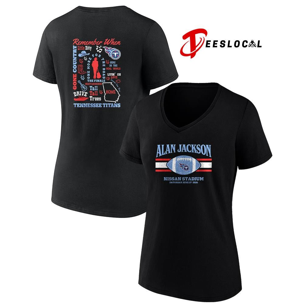 Alan Jackson Nissa Stadium remember when little bitty shirt Unisex