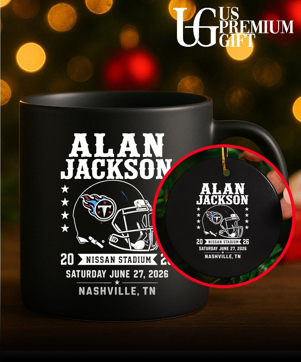 Alan Jackson Nissan Stadium Nashville 2026 Concert Tennessee Titans helmet shirt Unisex
