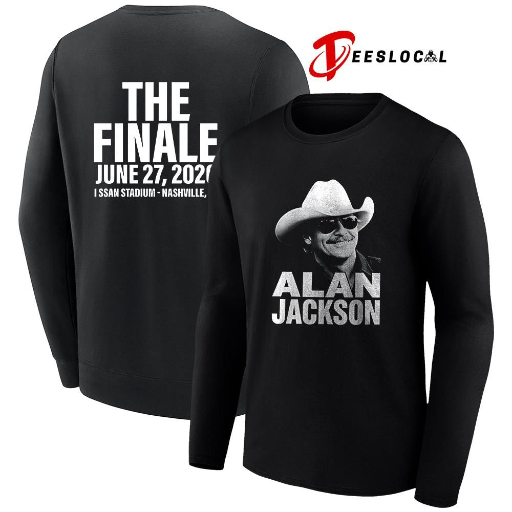 Alan Jackson the Finale portrait shirt Unisex