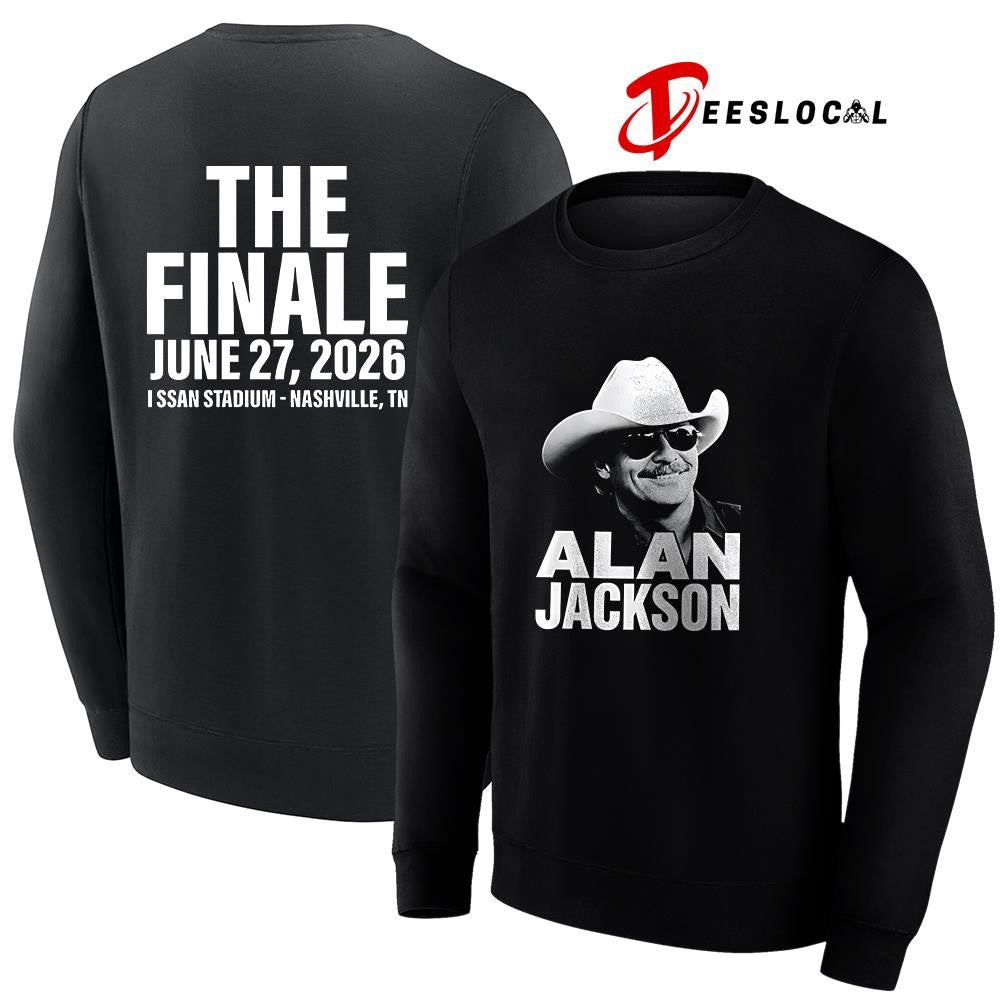 Alan Jackson the Finale portrait shirt Unisex