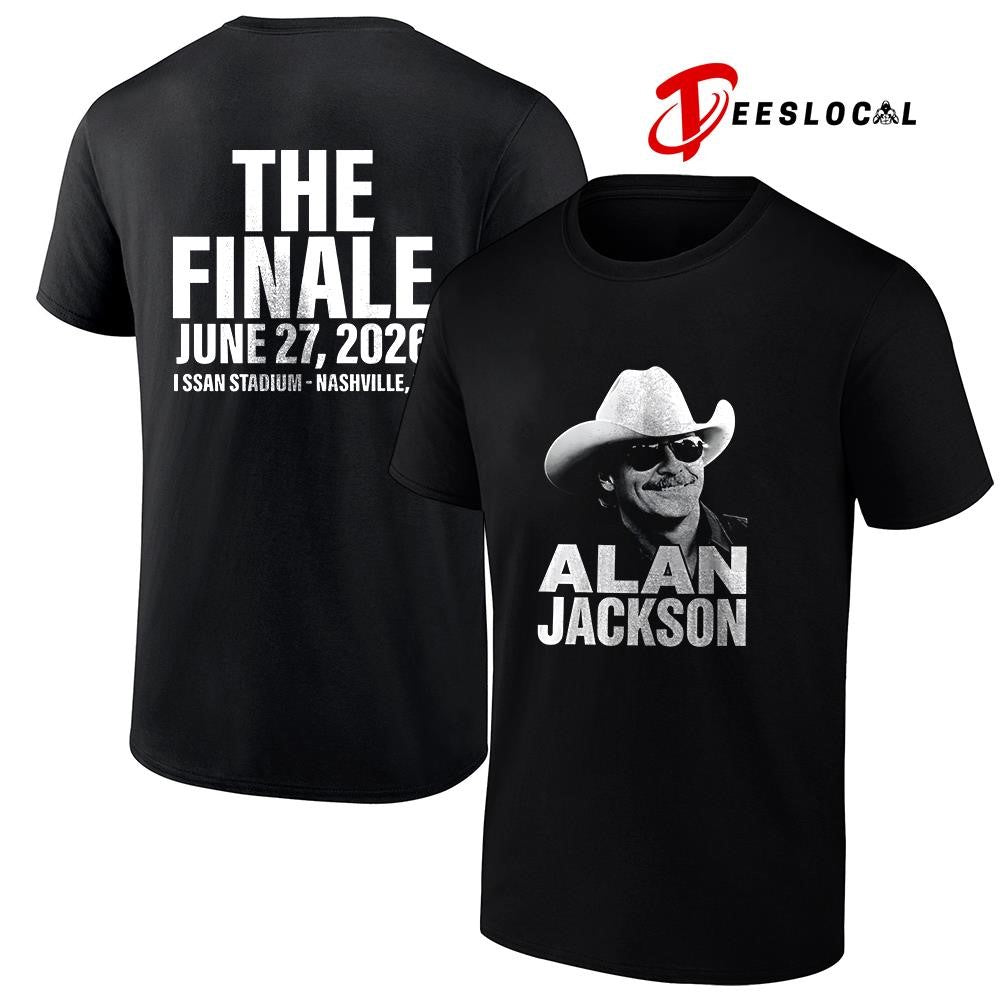 Alan Jackson the Finale portrait shirt Unisex