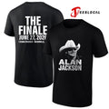 Alan Jackson the Finale portrait shirt Unisex