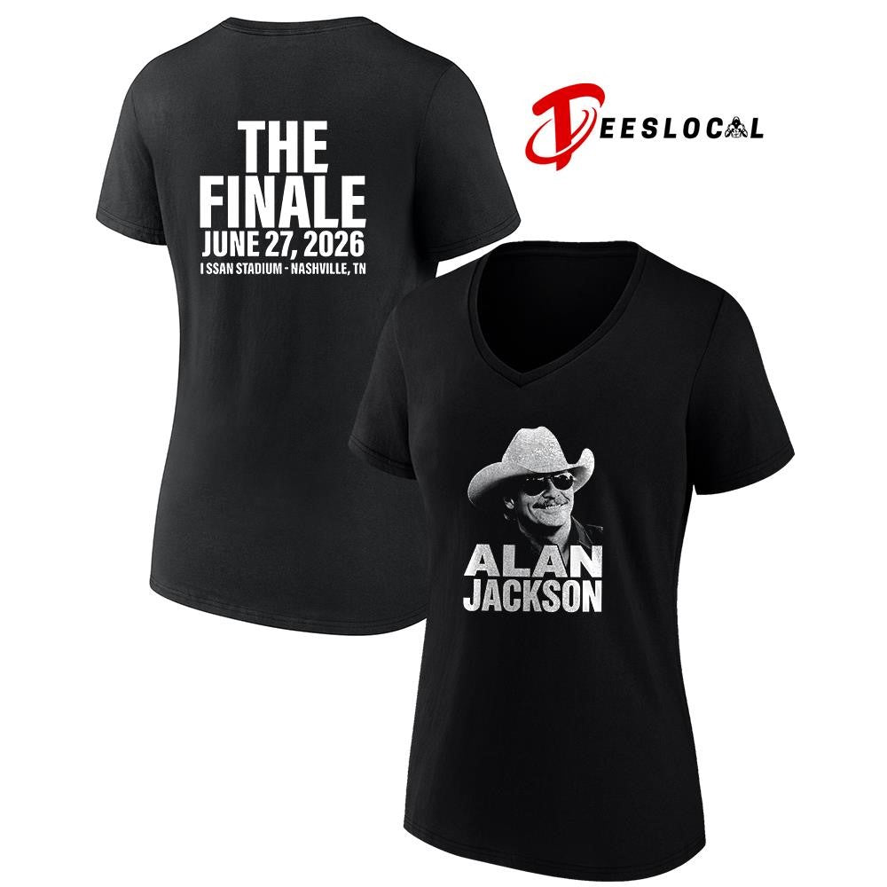 Alan Jackson the Finale portrait shirt Unisex