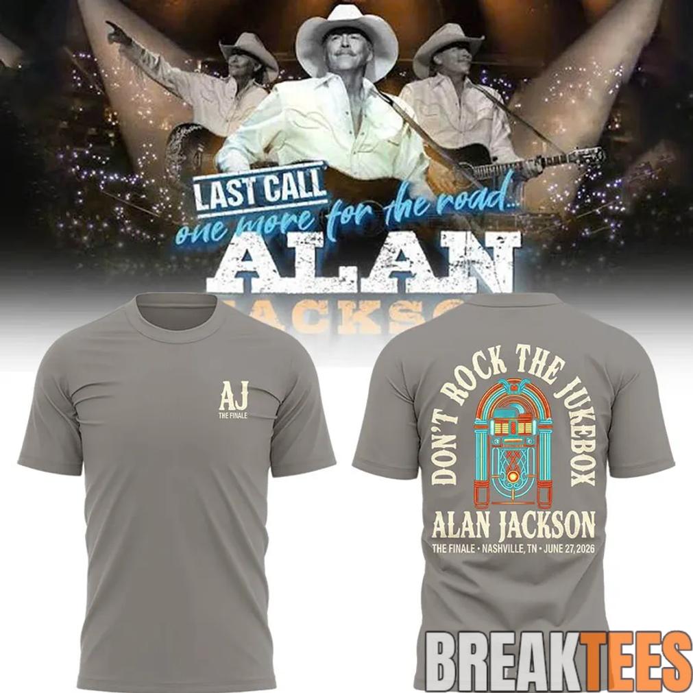 Alan Jackson x Tennessee Titans “Last Call – The Finale” Limited Tee Unisex