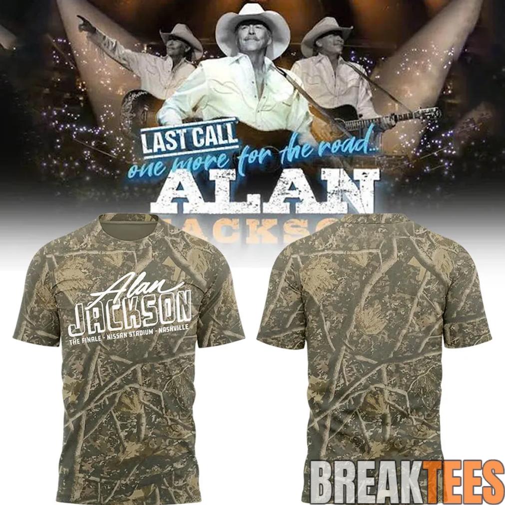 Alan Jackson x Tennessee Titans “Last Call – The Finale” Limited Tee Unisex