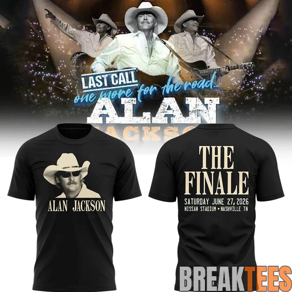 Alan Jackson x Tennessee Titans “Last Call – The Finale” Limited Tee Unisex