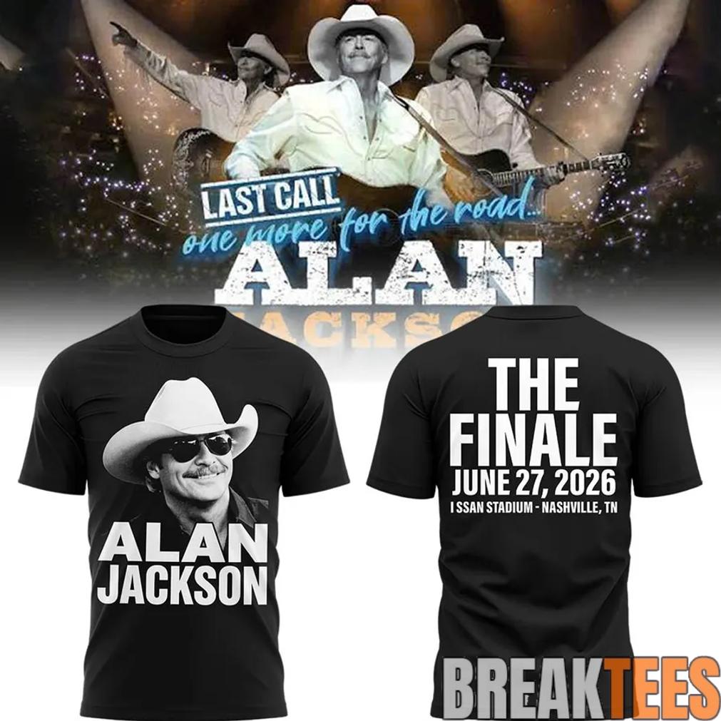 Alan Jackson x Tennessee Titans “Last Call – The Finale” Limited Tee Unisex