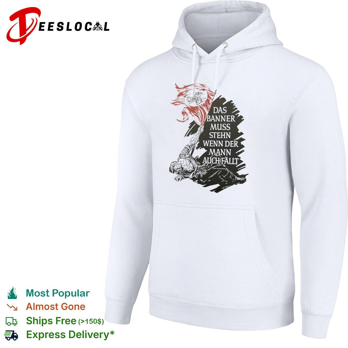 Albert Leo Schlageter Das Banner muss stehn wenn der Mann auch fallt propaganda shirt Unisex
