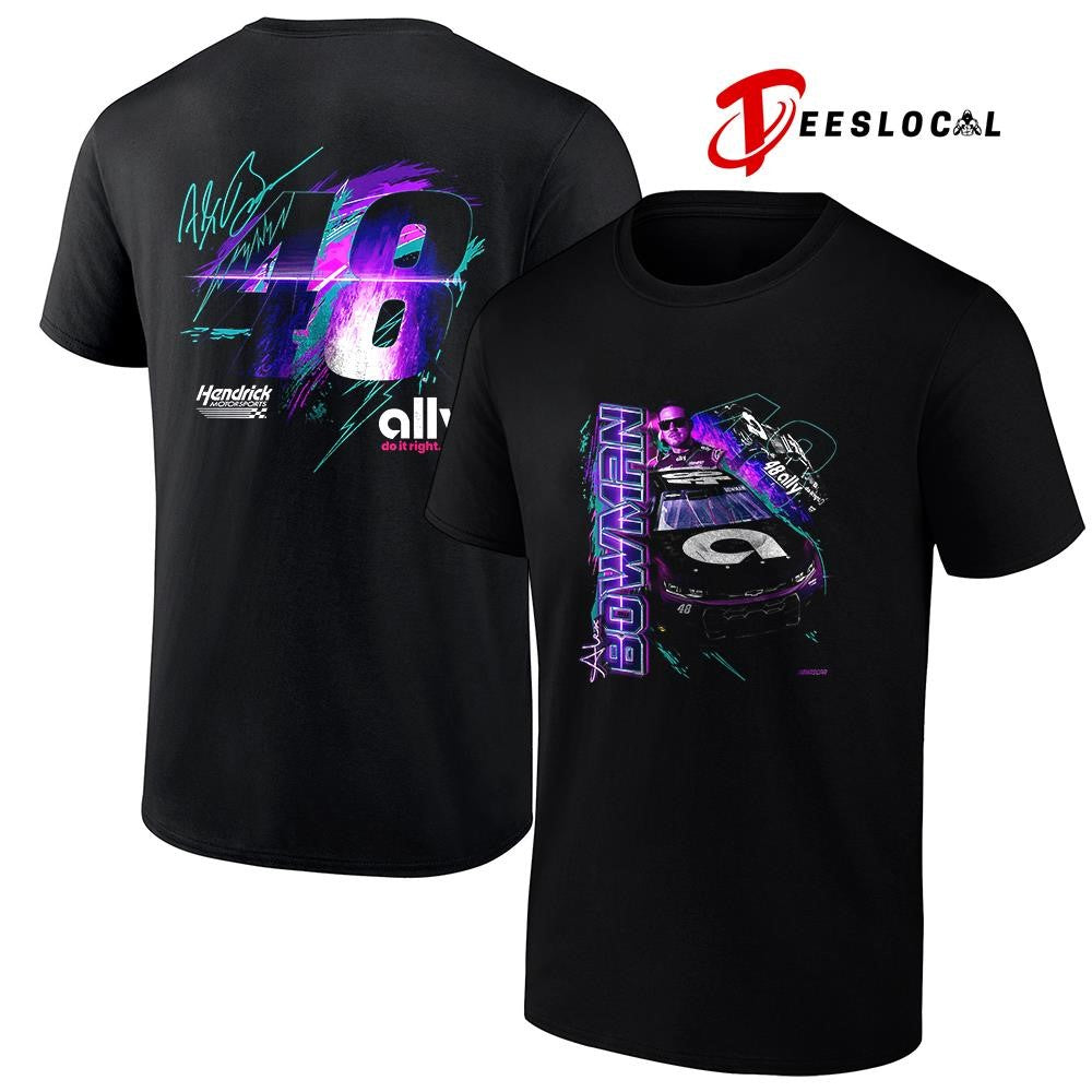 Alex Bowman Ally Flash do it right car racing signature shirt Unisex