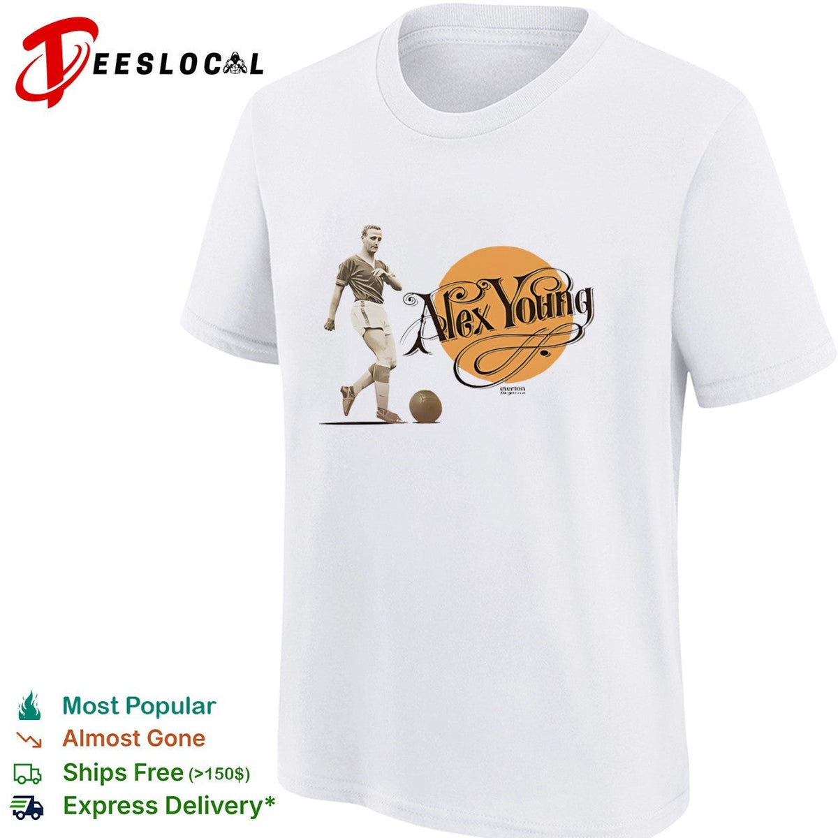 Alex Young Everton player shirt Unisex