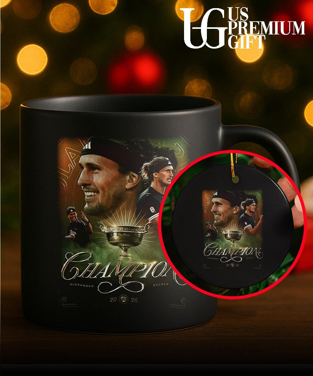 Alexander Zverev 2026 Roland Garros Champions Unisex