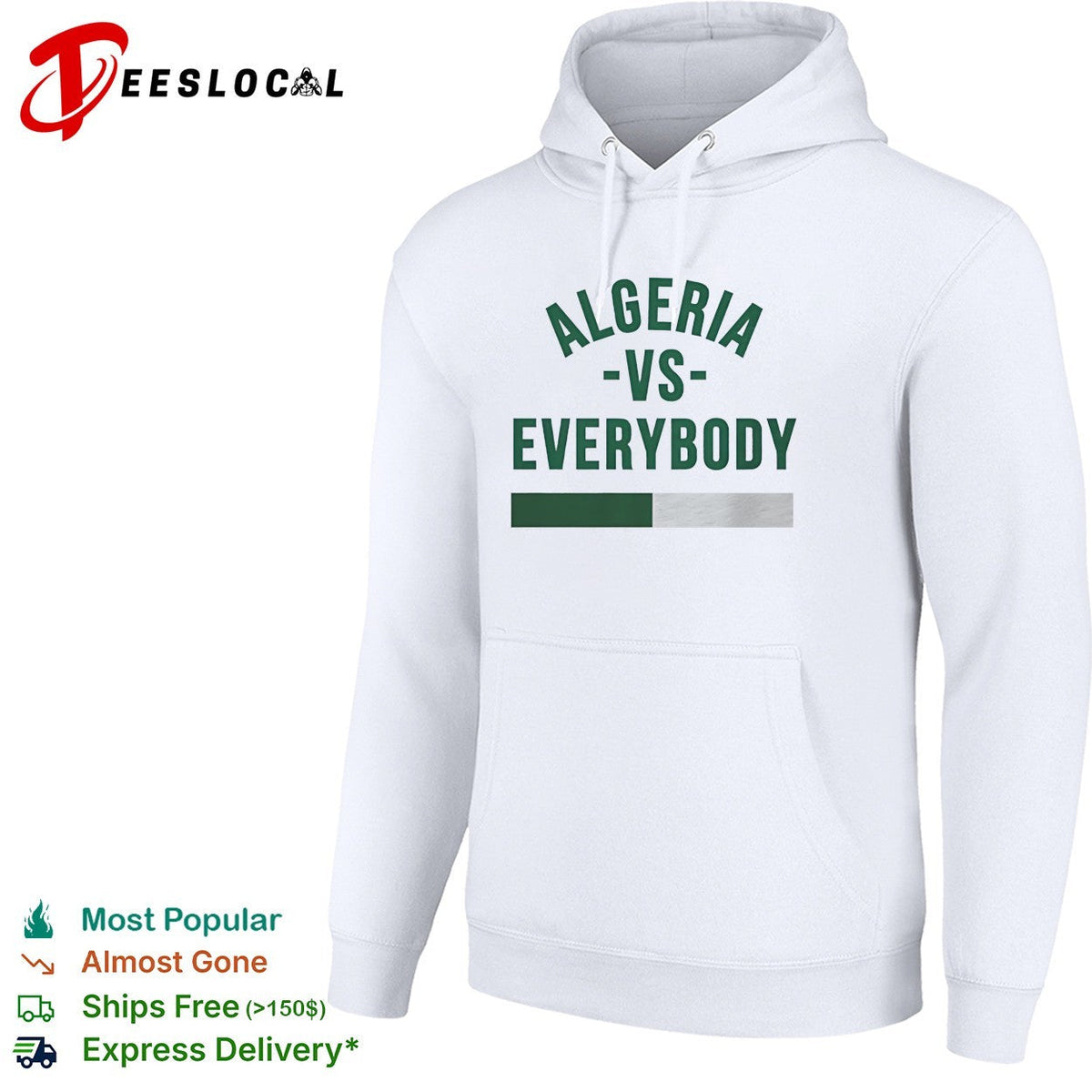 Algeria vs everybody flag soccer pride shirt Unisex