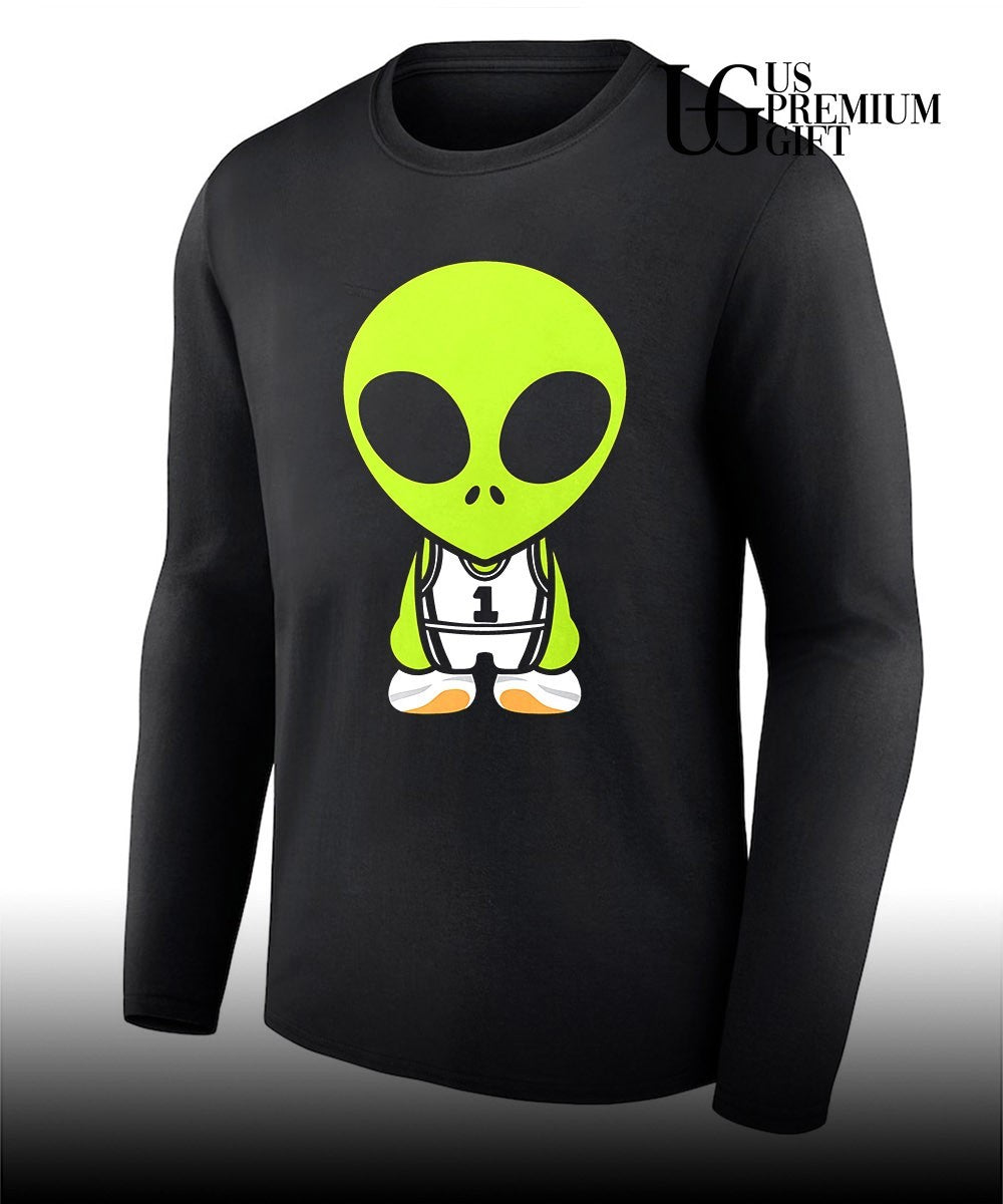 Alien Victor Wembanyama number 1 basketball San Antonio Spurs NBA shirt Unisex