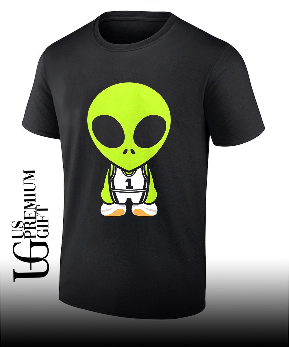 Alien Victor Wembanyama number 1 basketball San Antonio Spurs NBA shirt Unisex