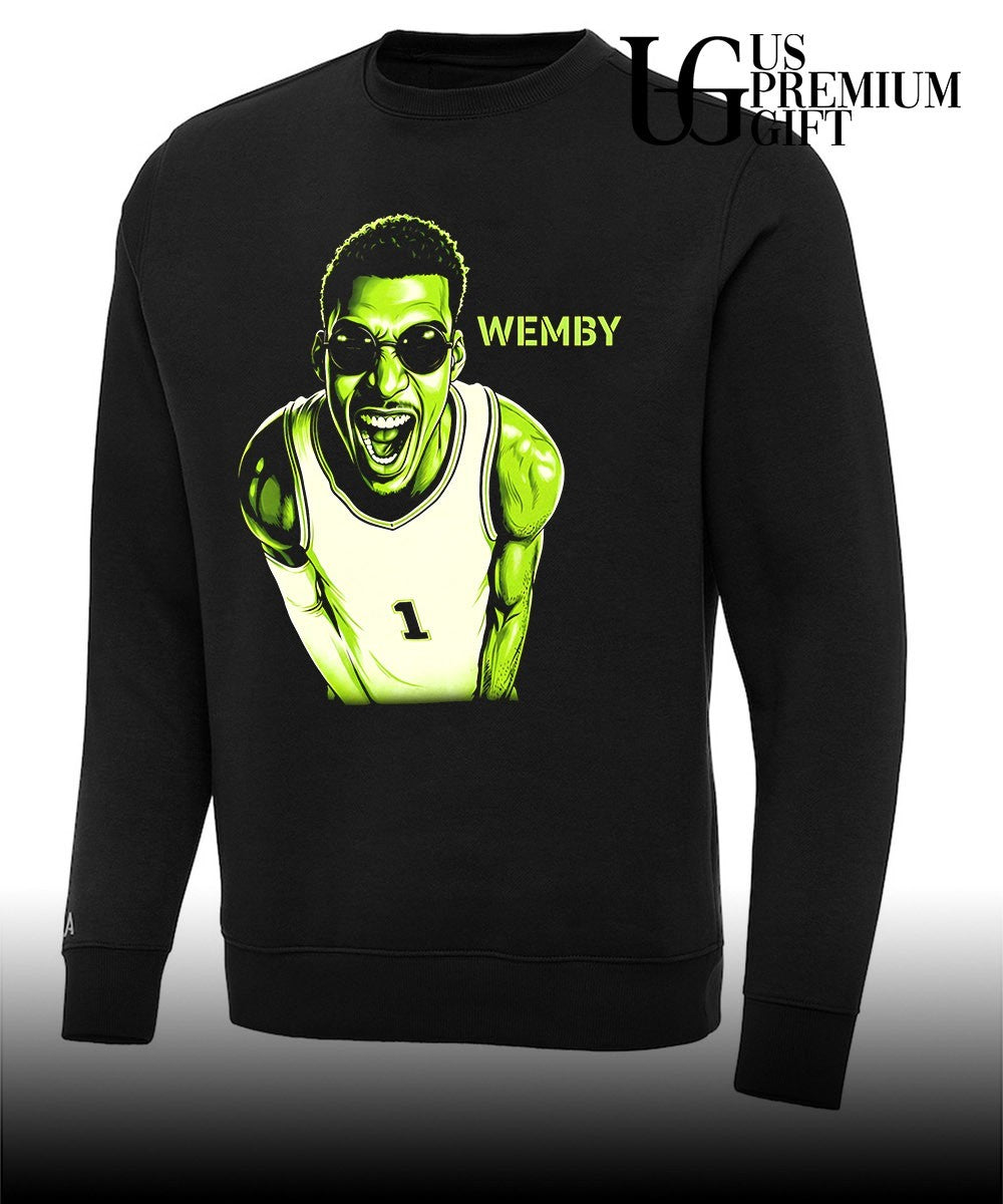 Alien Victor Wembanyama scream San Antonio Spurs NBA Champions 2026 shirt Unisex