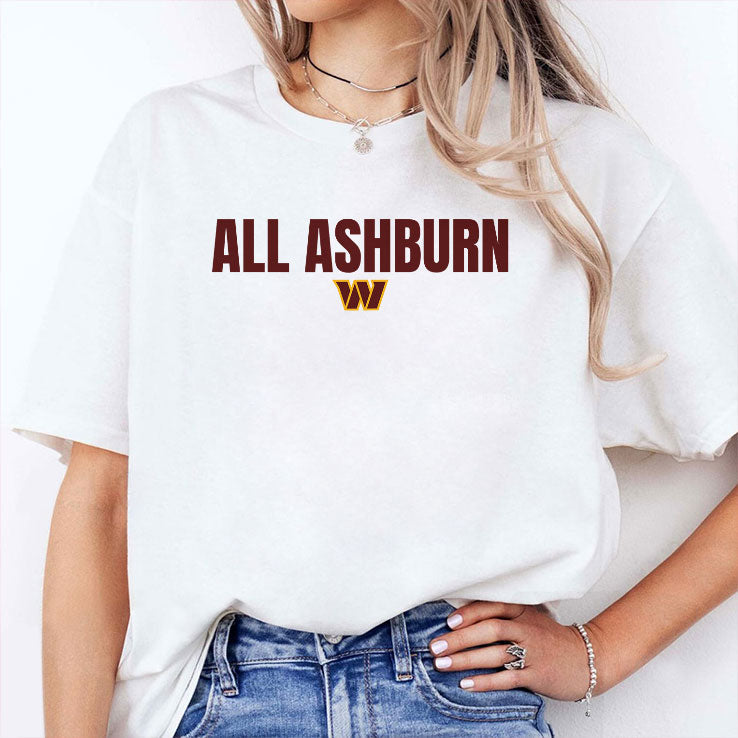 All Ashburn Washington Commanders T Shirt Unisex