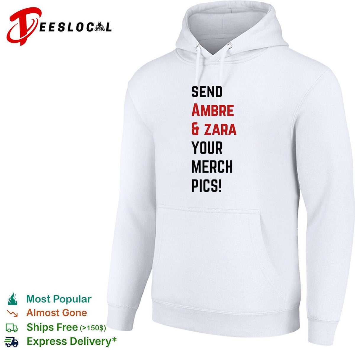 Ambre and Zara send your merch pics shirt Unisex