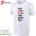Ambre and Zara send your merch pics shirt Unisex