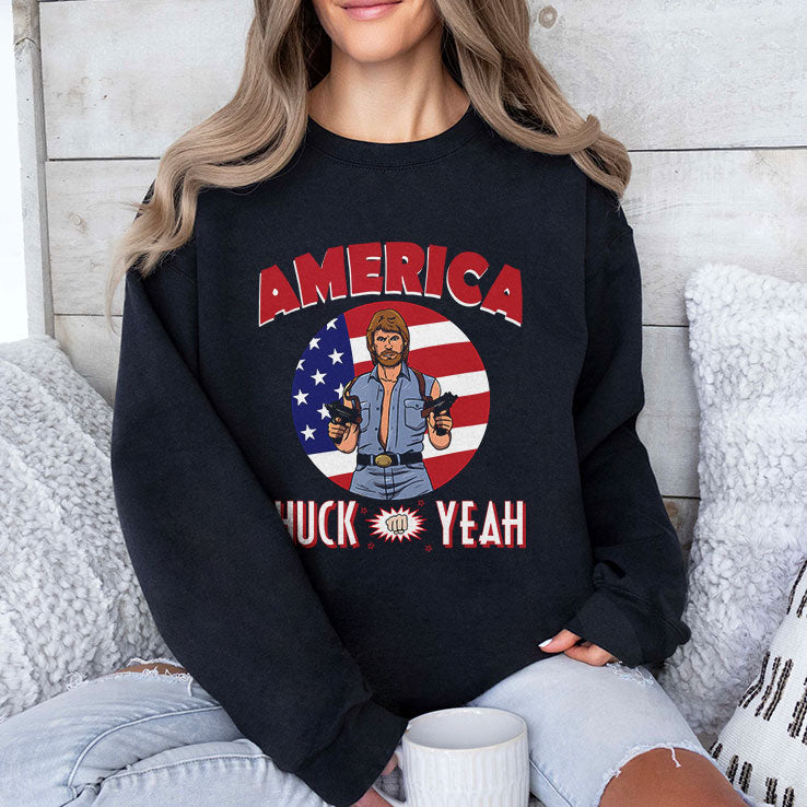 America Chuck Yeah Chuck Norris T Shirt Unisex