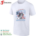 America Est 1972 heritage outdoor fishing bass patriotic graphic shirt Unisex