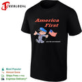 America First join the movement AF patriotic symbol shirt Unisex