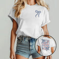 American Honey Coquette 4th Of July T Shirt Unisex