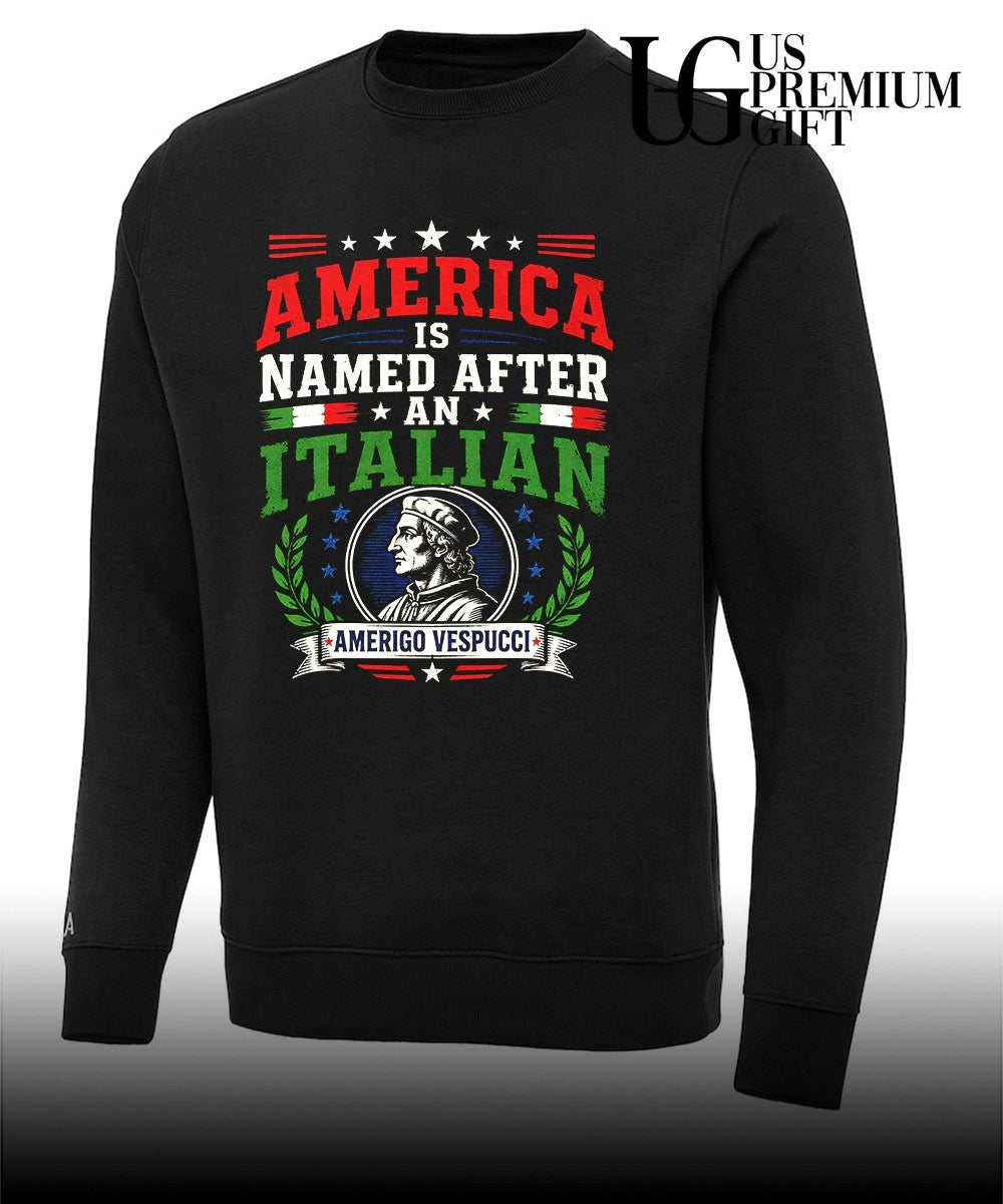 Amerigo Vespucci America is named after an Italian shirt Unisex