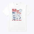 An All American Is On The Way 4th Of July Couple T Shirt Unisex