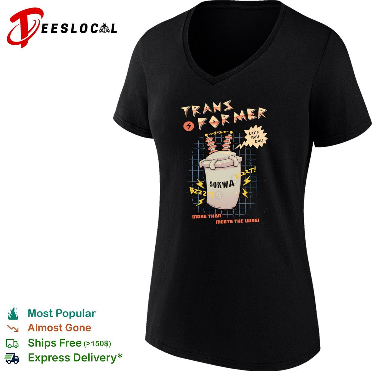 An electrical transformer let’s roll out shirt Unisex